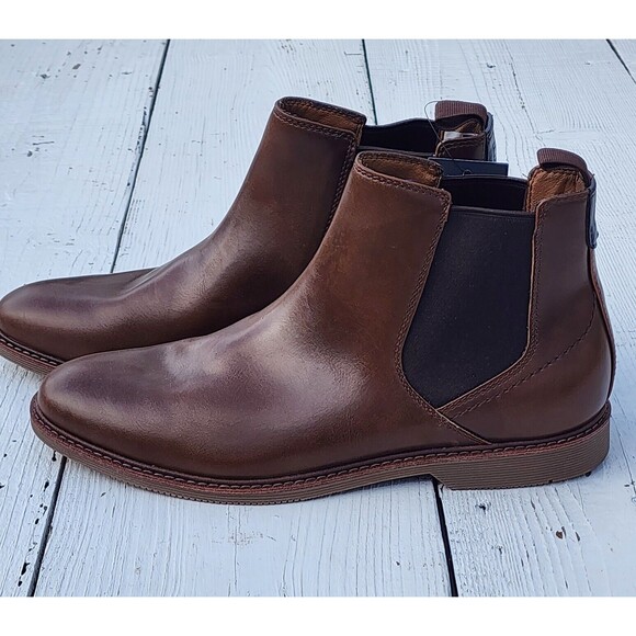 Tommy Hilfiger Men's Brown Risten Boots Sz US 8 EU 41 - Picture 8 of 14